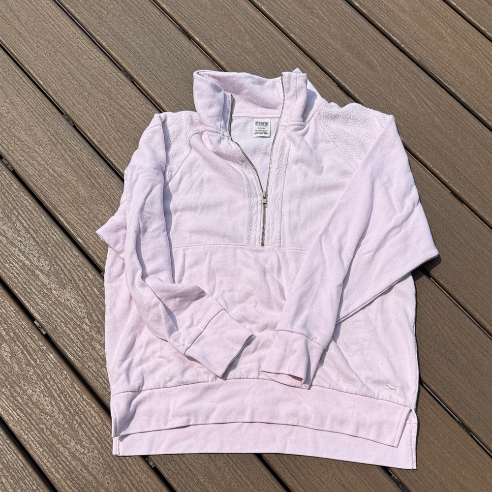 PINK Victoria's Secret Soft Pink Zip-Up